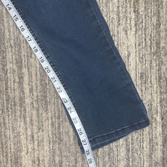 Levi's 511 Women's Size 16 Regular 28x28 Slim Fit Blue Jeans Dark Wash - Picture 7 of 8